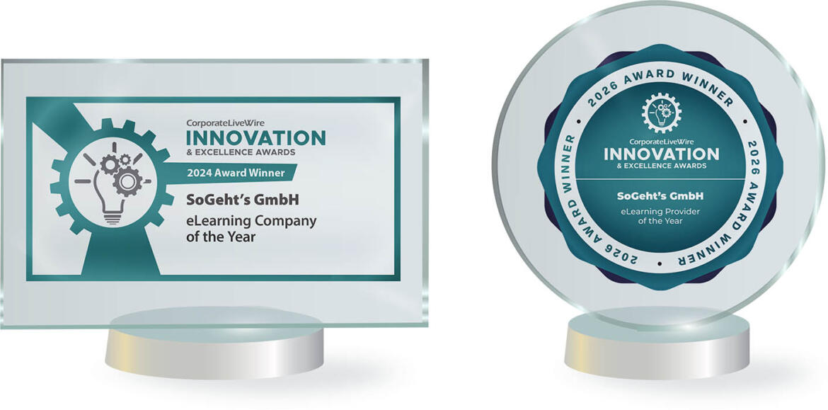 Innovation & Excellence Award 2024 & 2026 Innovation & Excellence Award - Education & Training Award - E Learning