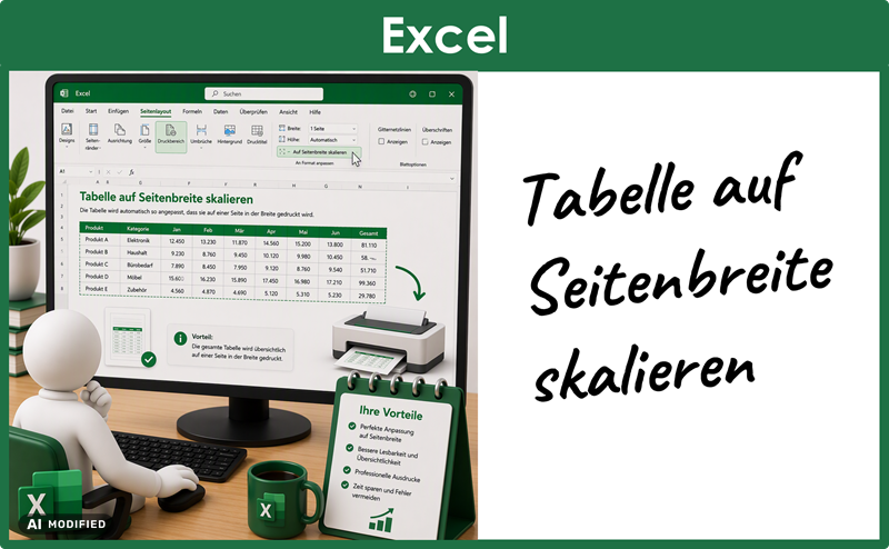 Microsoft Lernvideo Excel 03 Seitenlayout Demo Video