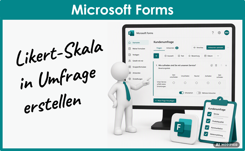 Microsoft Lernvideo Forms 02 Likert Skala