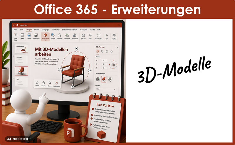 Microsoft Lernvideo Office 365 01 3d Modelle Demo Video