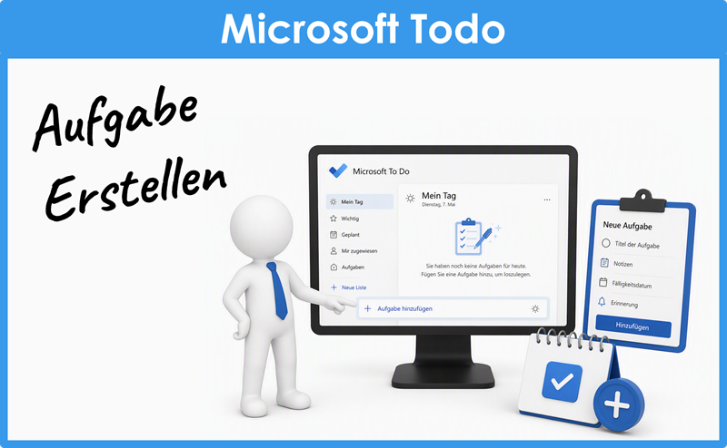 Microsoft Lernvideo Todo 02 Aufgabe Erstellen