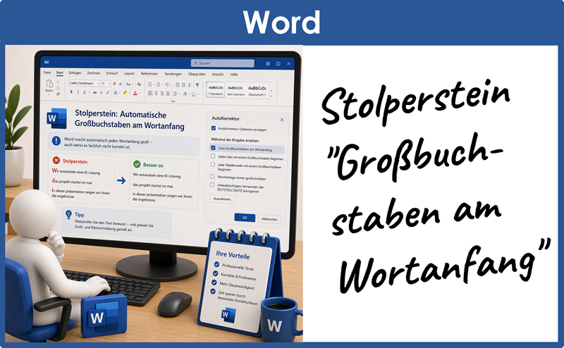 Microsoft Lernvideo Word 01 Autokorrektur Demo Video