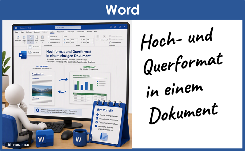 Microsoft Lernvideo Word 02 Seitenformat Demo Video